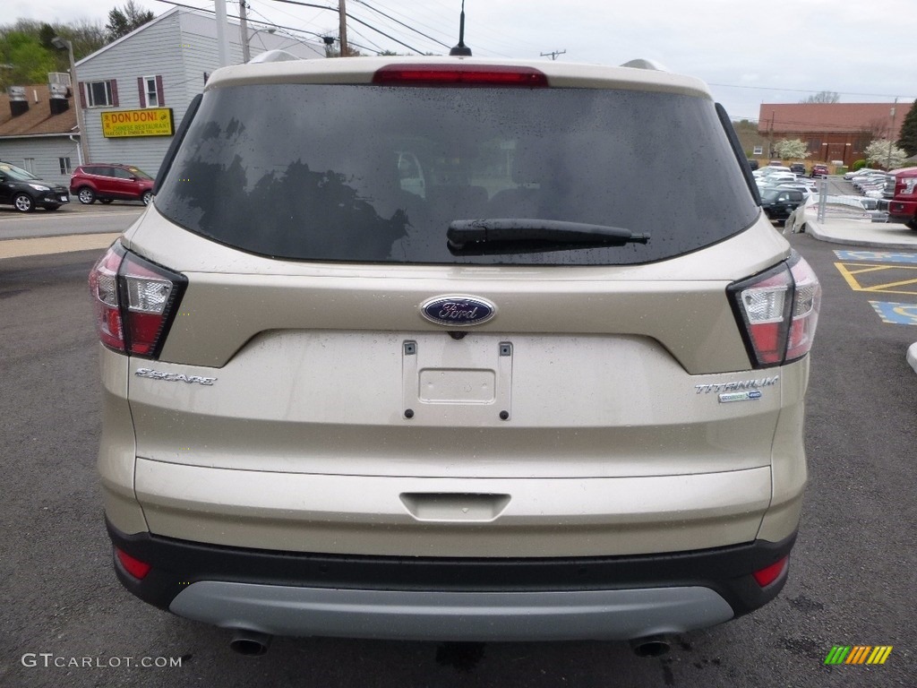 2017 Escape Titanium 4WD - White Gold / Charcoal Black photo #6