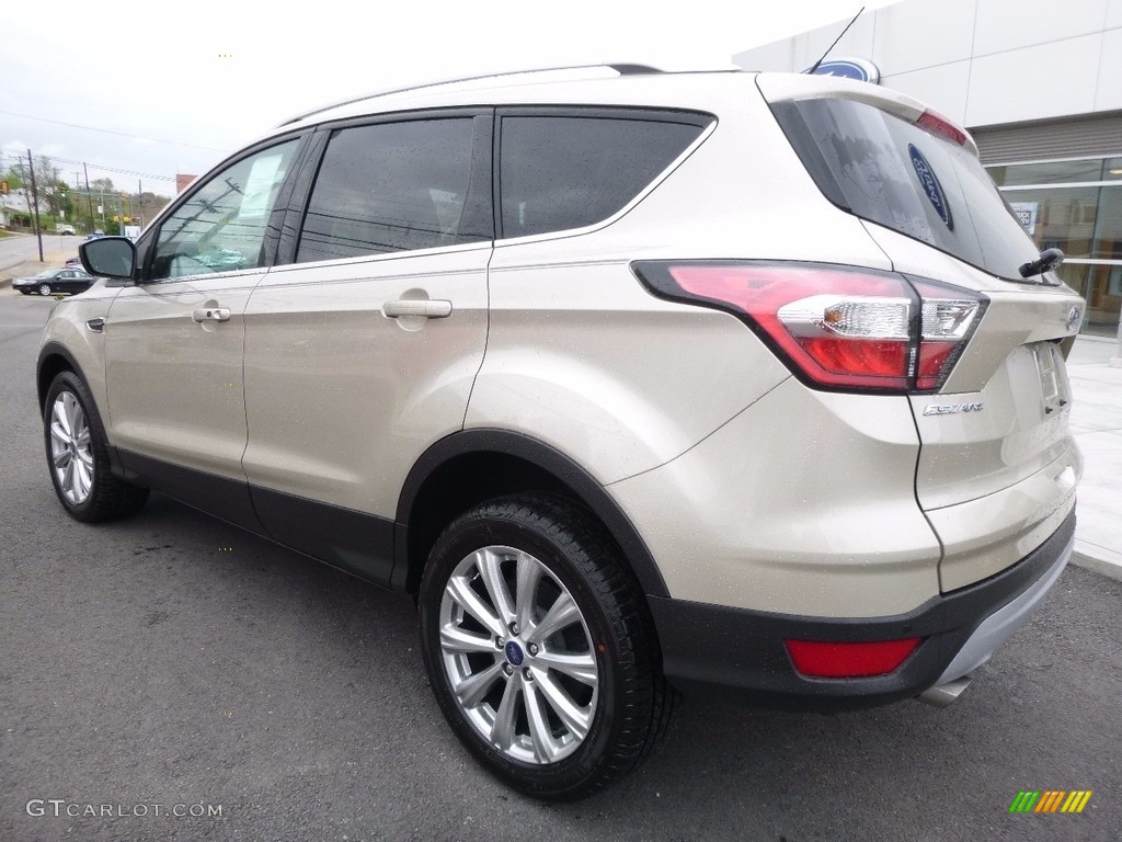 2017 Escape Titanium 4WD - White Gold / Charcoal Black photo #7