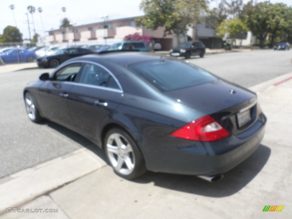 2006 CLS 500 - Capri Blue Metallic / Black photo #4