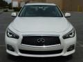 2015 Moonlight White Infiniti Q50 3.7  photo #2