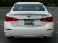 2015 Moonlight White Infiniti Q50 3.7  photo #4