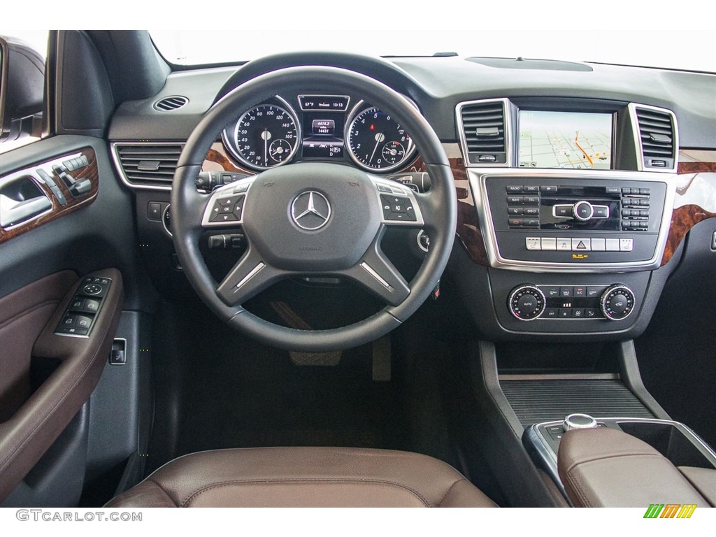 2013 ML 350 4Matic - Dakota Brown Metallic / Almond Beige photo #4