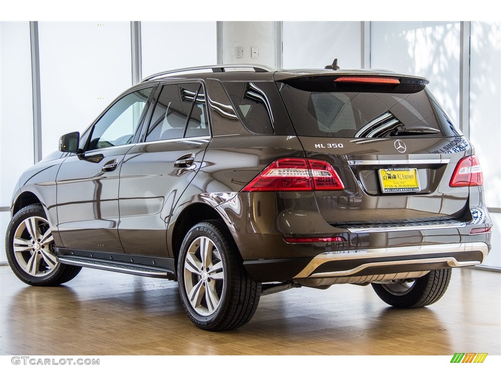 2013 ML 350 4Matic - Dakota Brown Metallic / Almond Beige photo #10
