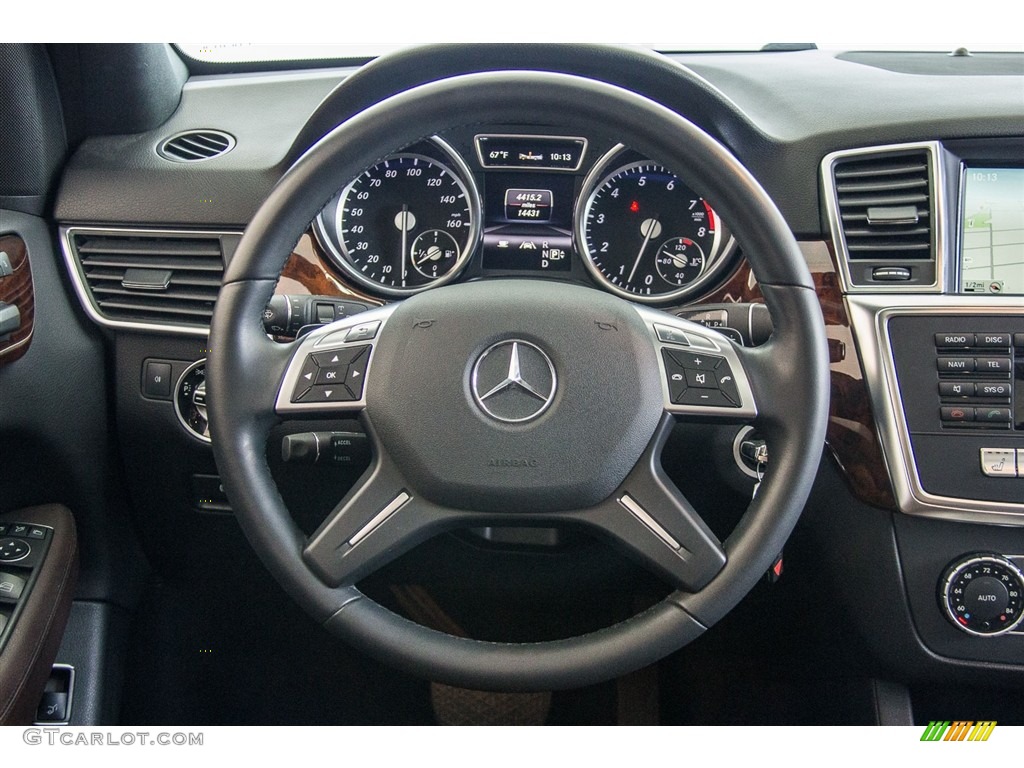 2013 ML 350 4Matic - Dakota Brown Metallic / Almond Beige photo #16