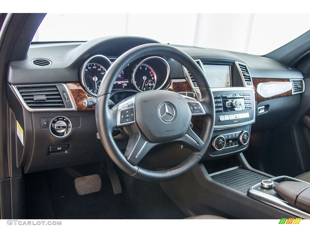 2013 ML 350 4Matic - Dakota Brown Metallic / Almond Beige photo #19