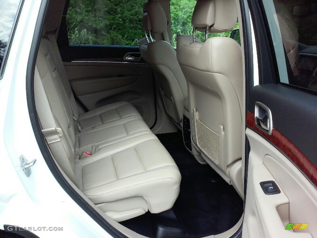 2013 Grand Cherokee Limited 4x4 - Bright White / Black/Light Frost Beige photo #12