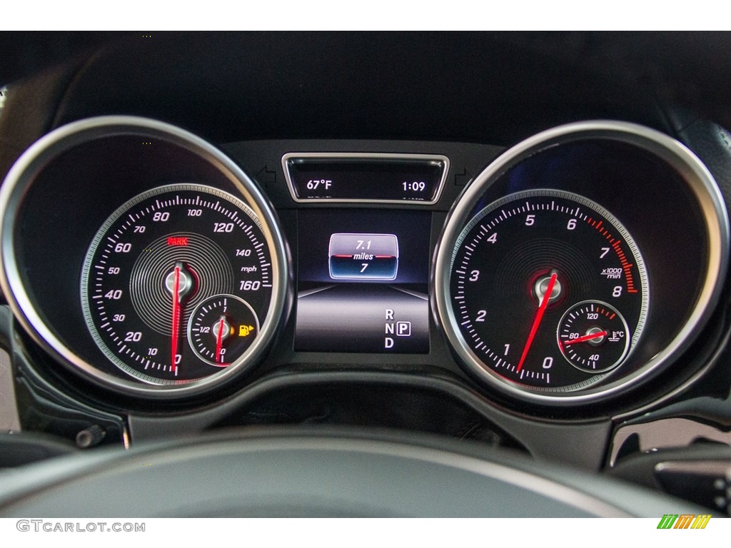 2017 Mercedes-Benz GLS 450 4Matic Gauges Photo #112764527