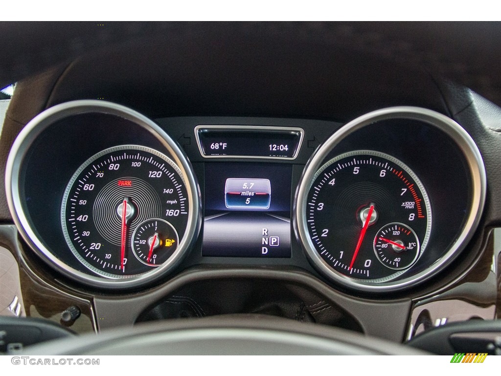 2017 Mercedes-Benz GLS 450 4Matic Gauges Photo #112765094