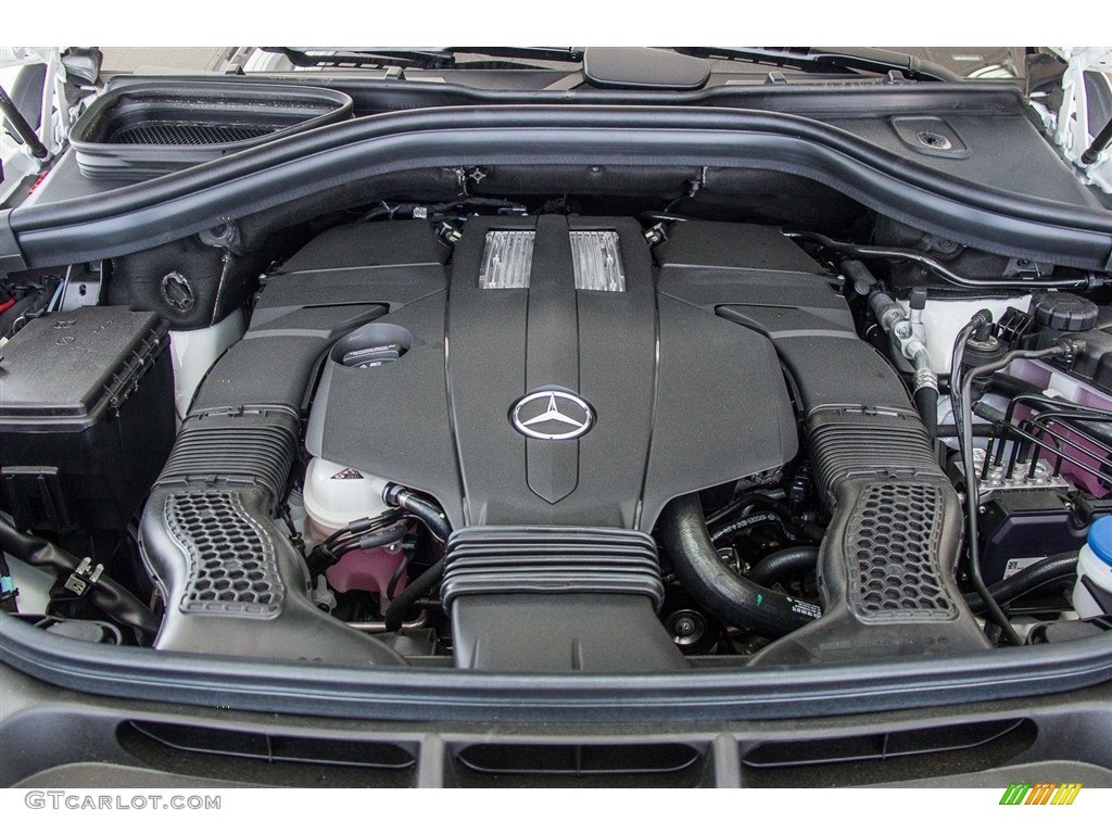 2017 Mercedes-Benz GLS 450 4Matic 3.0 Liter Turbocharged DOHC 24-Valve VVT V6 Engine Photo #112765142