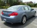 2008 Lakeshore Slate Light Blue Infiniti G 35 Journey Sedan  photo #5