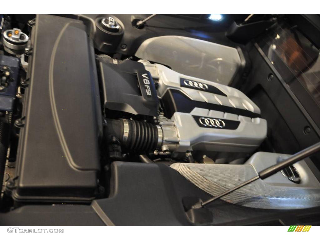 2009 R8 4.2 FSI quattro - Mugello Blue Pearl Effect / Fine Nappa Tuscan Brown Leather photo #15