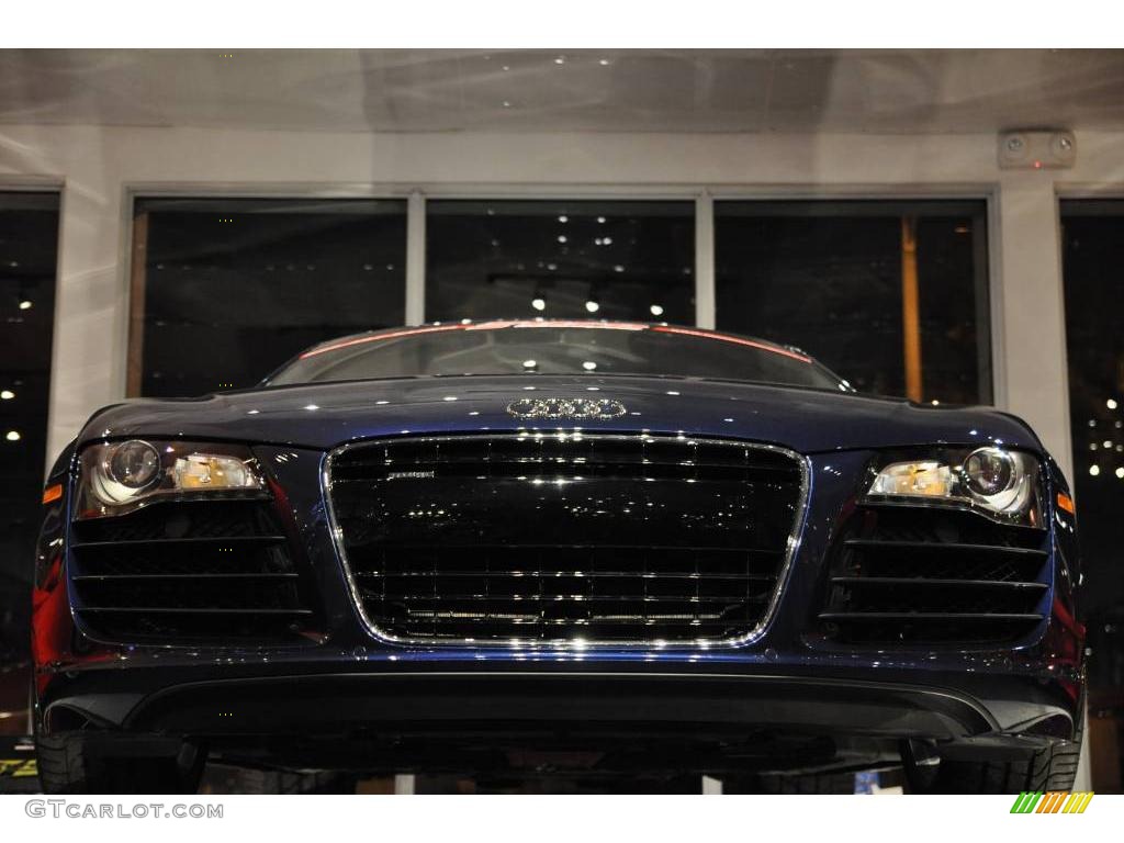 2009 R8 4.2 FSI quattro - Mugello Blue Pearl Effect / Fine Nappa Tuscan Brown Leather photo #31