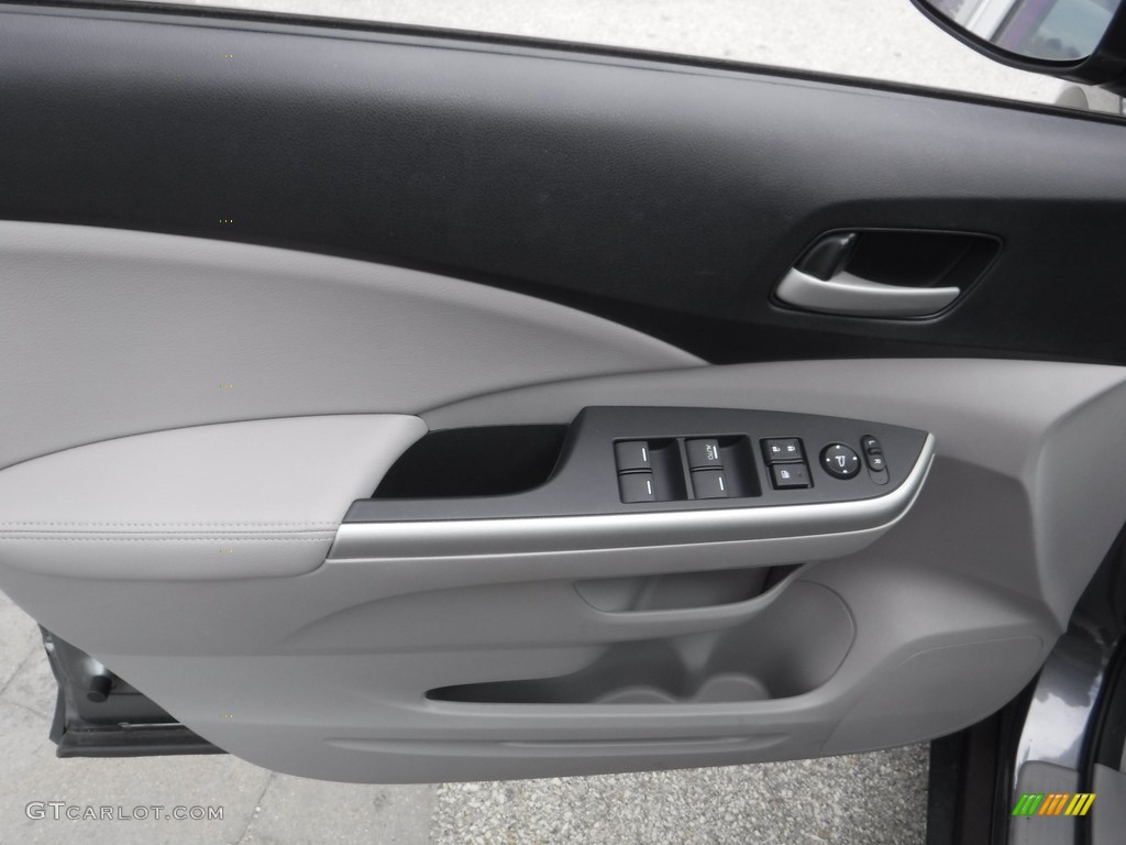 2014 CR-V EX-L AWD - Polished Metal Metallic / Gray photo #12