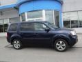 2013 Obsidian Blue Pearl Honda Pilot EX-L 4WD  photo #2