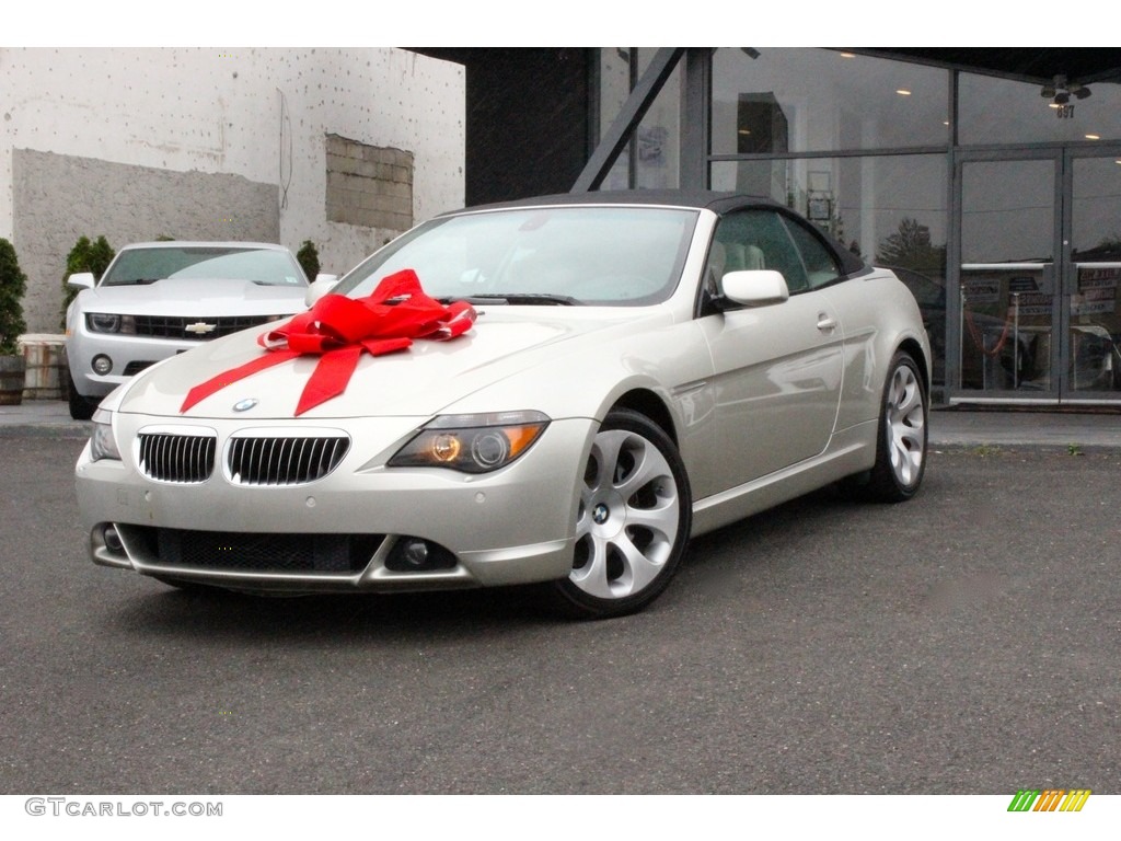 2007 6 Series 650i Convertible - Titanium Silver Metallic / Cream Beige photo #3