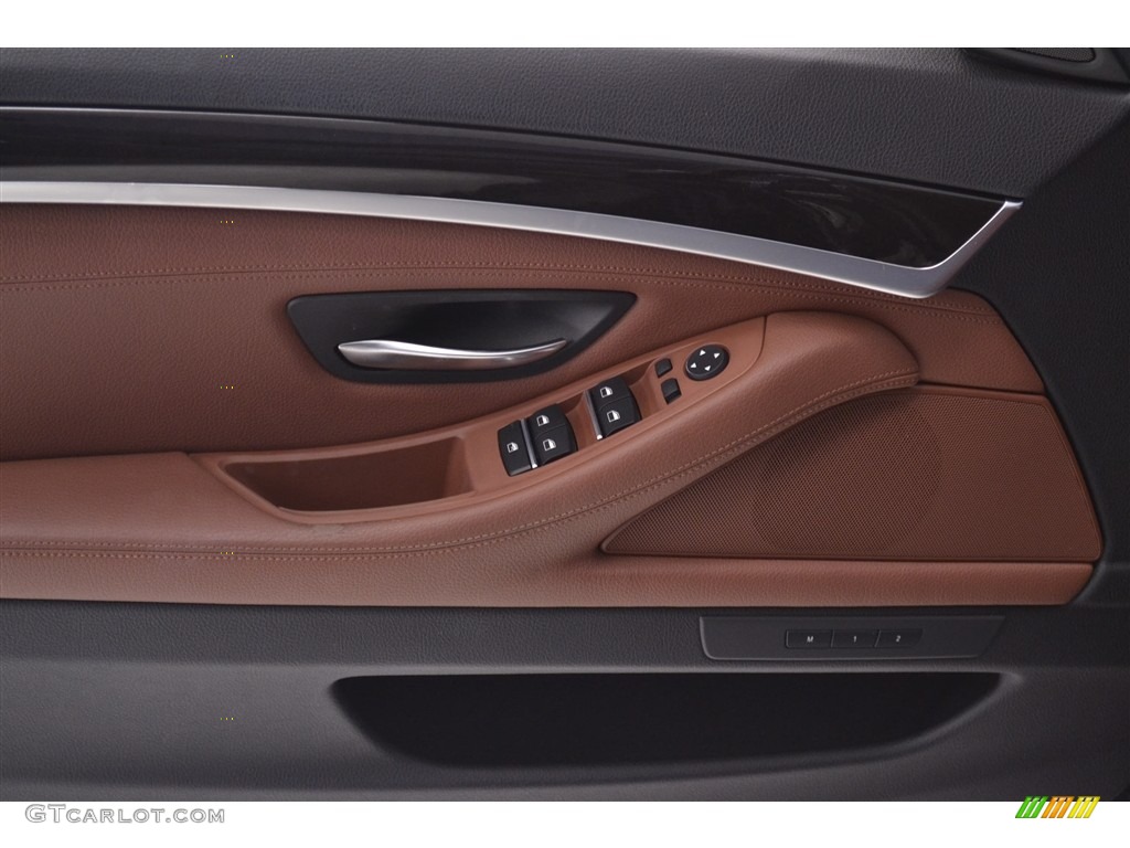 2014 5 Series 535i Sedan - Imperial Blue Metallic / Cinnamon Brown photo #21