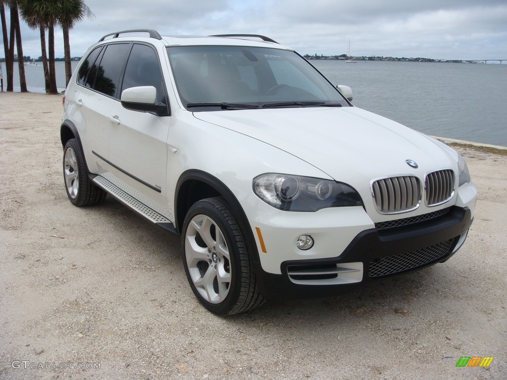 Alpine White BMW X5