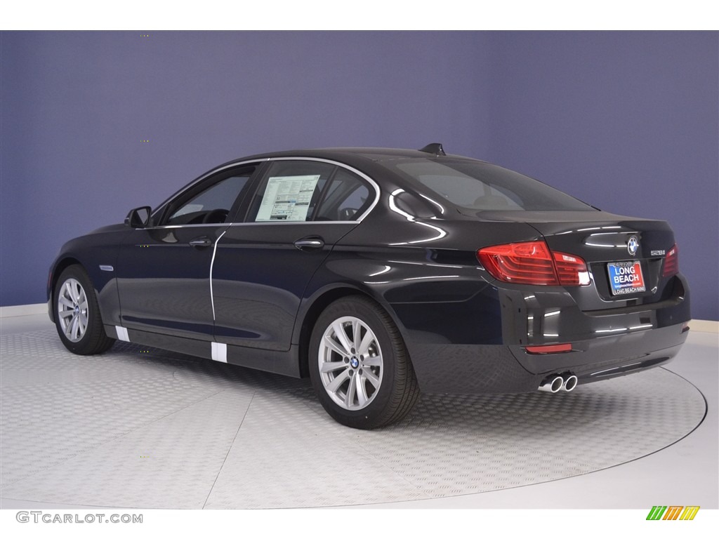 2016 5 Series 528i Sedan - Dark Graphite Metallic / Black photo #4