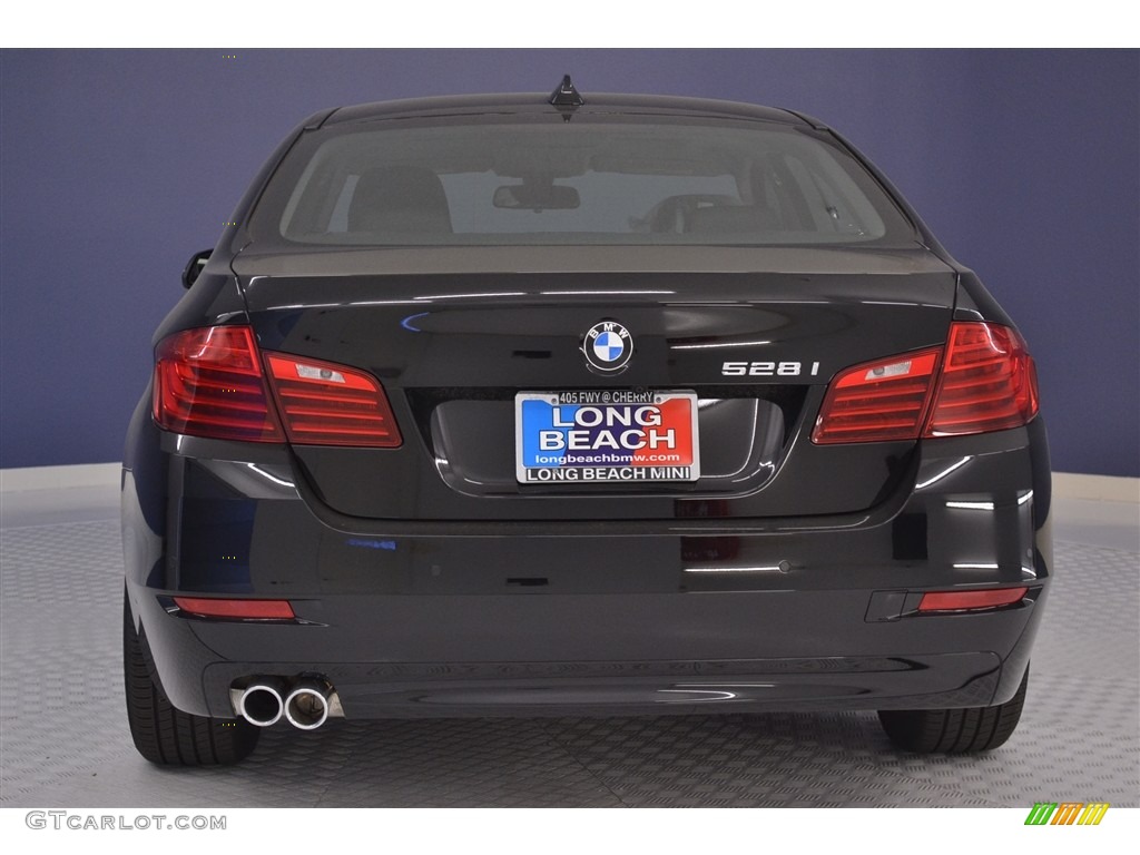2016 5 Series 528i Sedan - Dark Graphite Metallic / Black photo #5