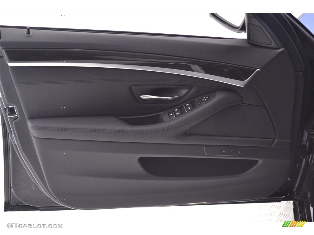 2016 5 Series 528i Sedan - Dark Graphite Metallic / Black photo #10