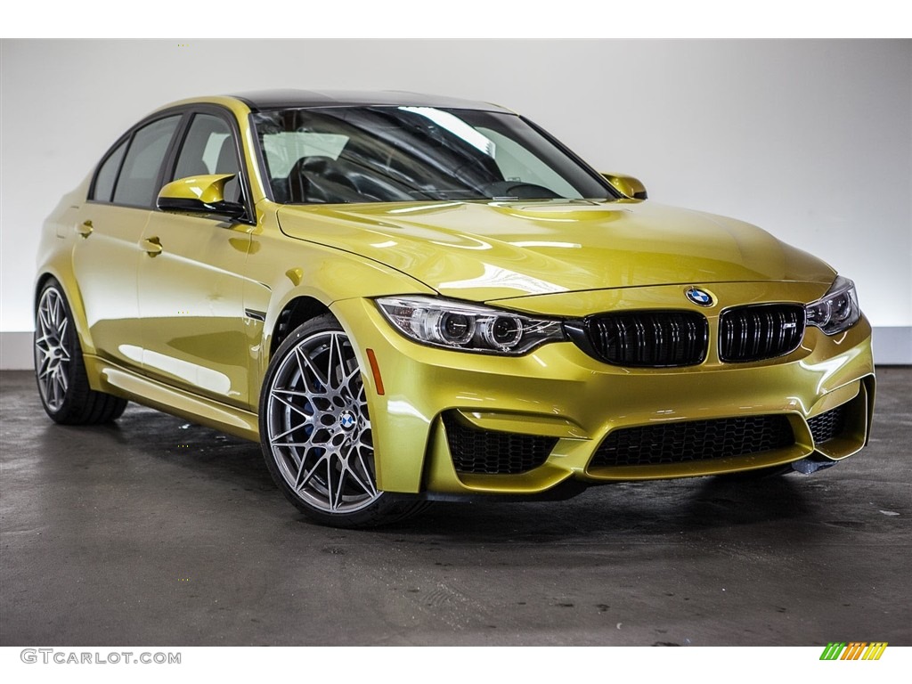 Austin Yellow Metallic 2016 BMW M3 Sedan Exterior Photo #112773886