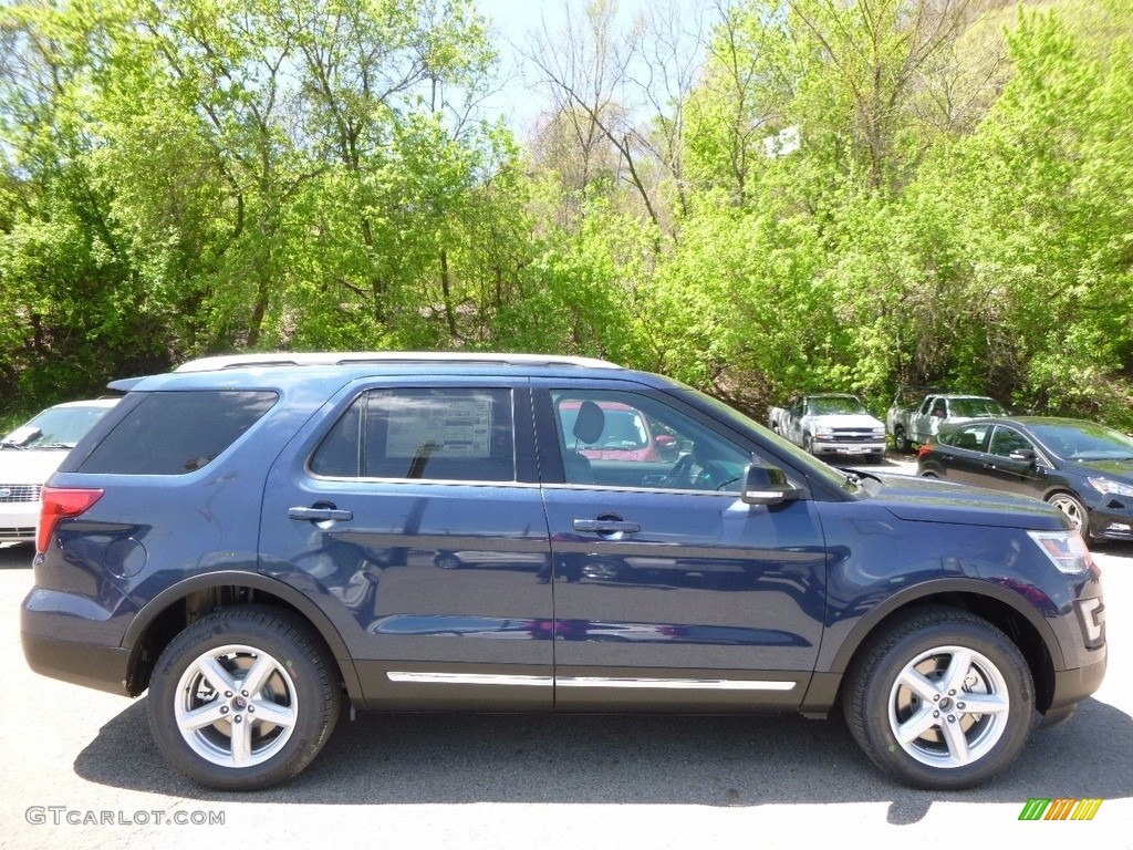 Blue Jeans Metallic Ford Explorer