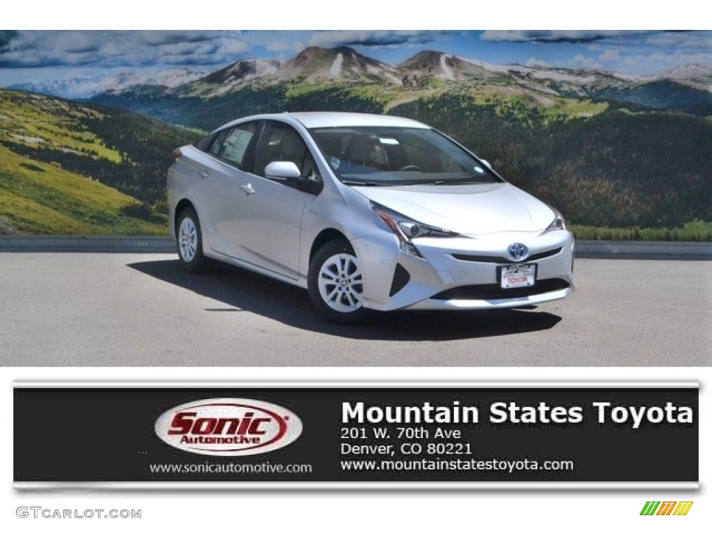 Classic Silver Metallic Toyota Prius