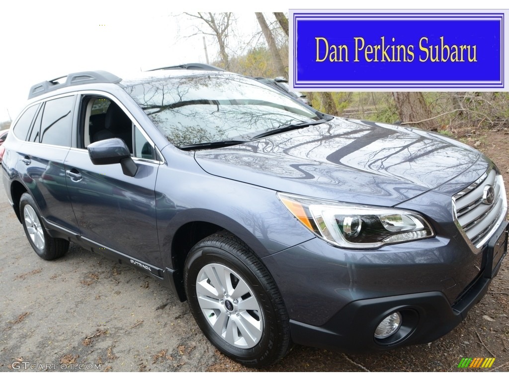 2016 Outback 2.5i Premium - Carbide Gray Metallic / Slate Black photo #1