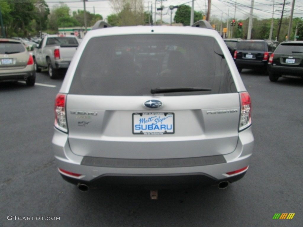 2009 Forester 2.5 X Limited - Spark Silver Metallic / Black photo #7