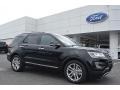 2016 Shadow Black Ford Explorer Limited  photo #1