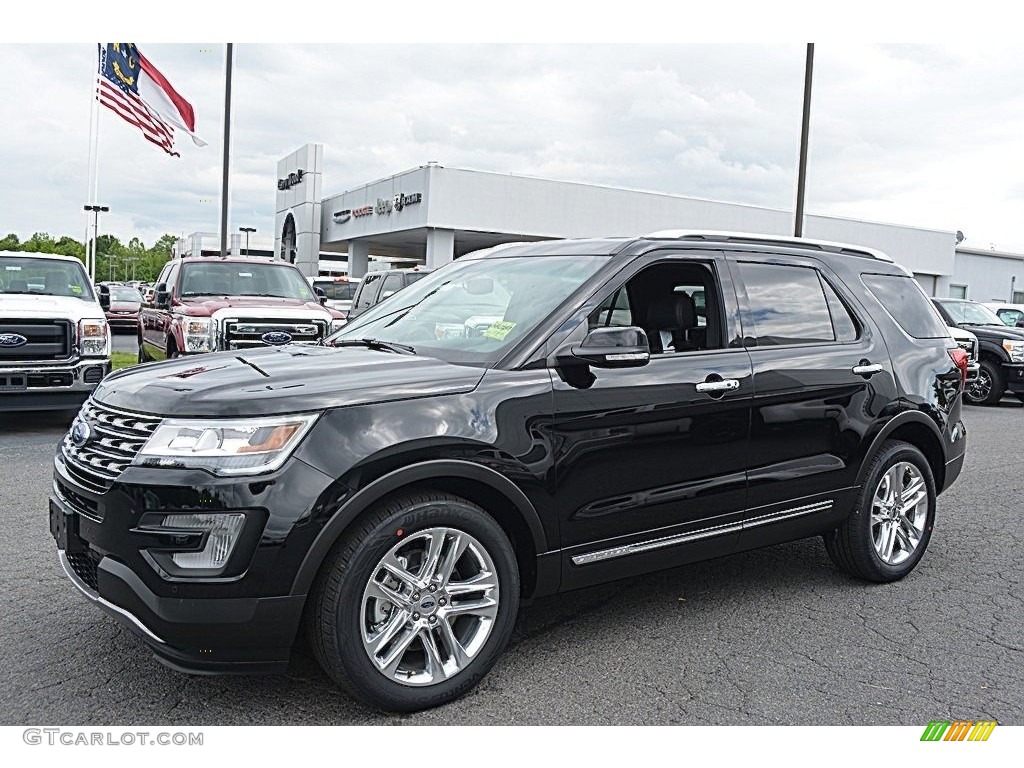 2016 Explorer Limited - Shadow Black / Ebony Black photo #3