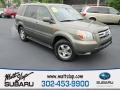 2007 Aberdeen Green Metallic Honda Pilot EX-L 4WD  photo #1