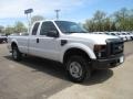 Oxford White - F250 Super Duty XL SuperCab 4x4 Photo No. 2