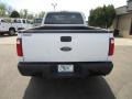 Oxford White - F250 Super Duty XL SuperCab 4x4 Photo No. 8