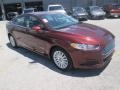 Ruby Red Metallic 2016 Ford Fusion Hybrid SE Exterior