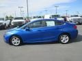 2016 Kinetic Blue Metallic Chevrolet Cruze LT Sedan  photo #3