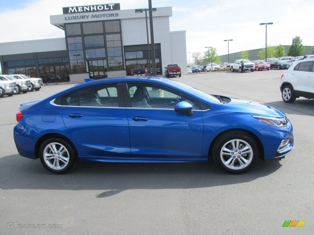 2016 Cruze LT Sedan - Kinetic Blue Metallic / Jet Black photo #7