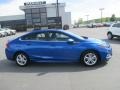 2016 Kinetic Blue Metallic Chevrolet Cruze LT Sedan  photo #7