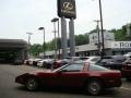 1986 Dark Red Metallic Chevrolet Corvette Coupe  photo #1