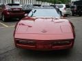 1986 Dark Red Metallic Chevrolet Corvette Coupe  photo #7