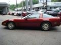 1986 Dark Red Metallic Chevrolet Corvette Coupe  photo #9