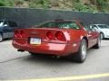 1986 Dark Red Metallic Chevrolet Corvette Coupe  photo #11