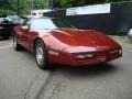 1986 Dark Red Metallic Chevrolet Corvette Coupe  photo #12