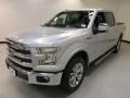 2016 Ingot Silver Ford F150 XLT SuperCrew 4x4  photo #4