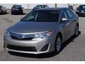 2013 Champagne Mica Toyota Camry LE  photo #1