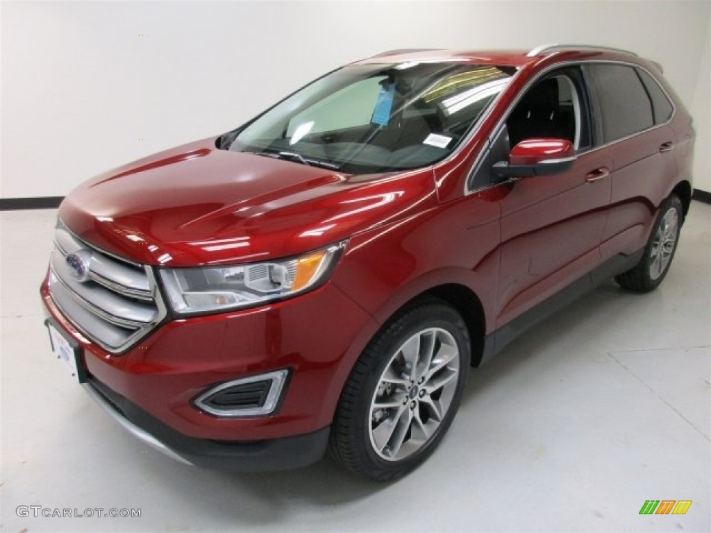 2016 Edge Titanium - Ruby Red / Ebony photo #4
