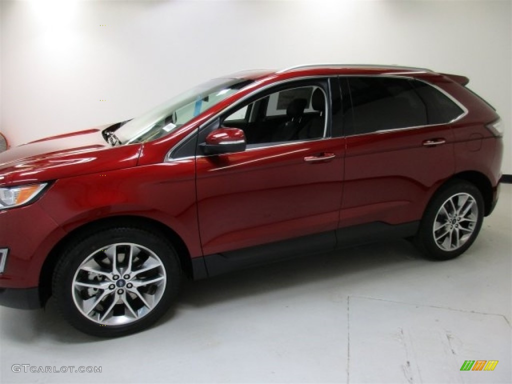 2016 Edge Titanium - Ruby Red / Ebony photo #5