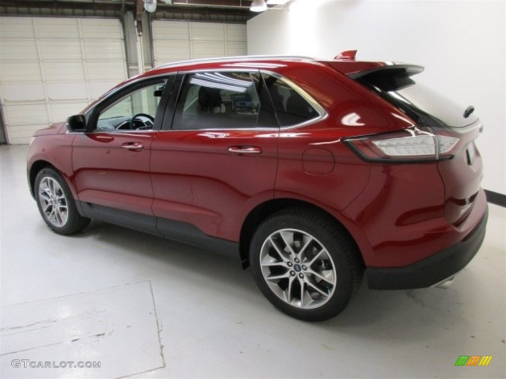 2016 Edge Titanium - Ruby Red / Ebony photo #7