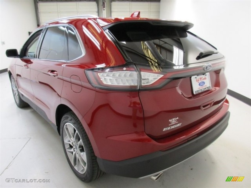 2016 Edge Titanium - Ruby Red / Ebony photo #8