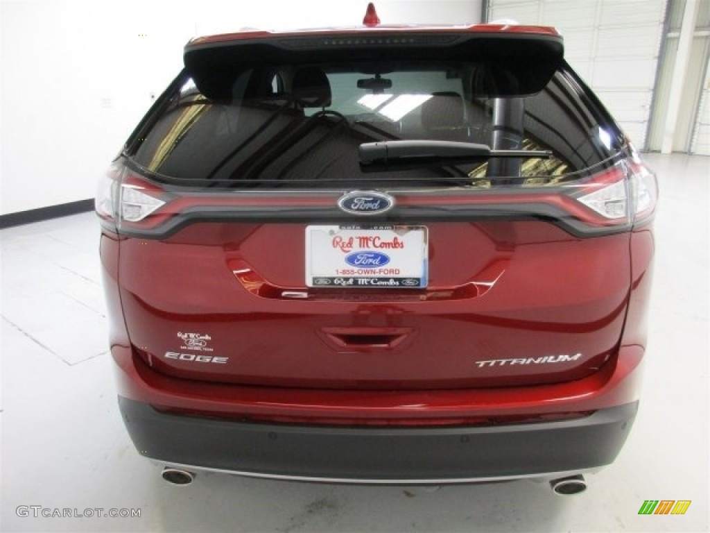 2016 Edge Titanium - Ruby Red / Ebony photo #9